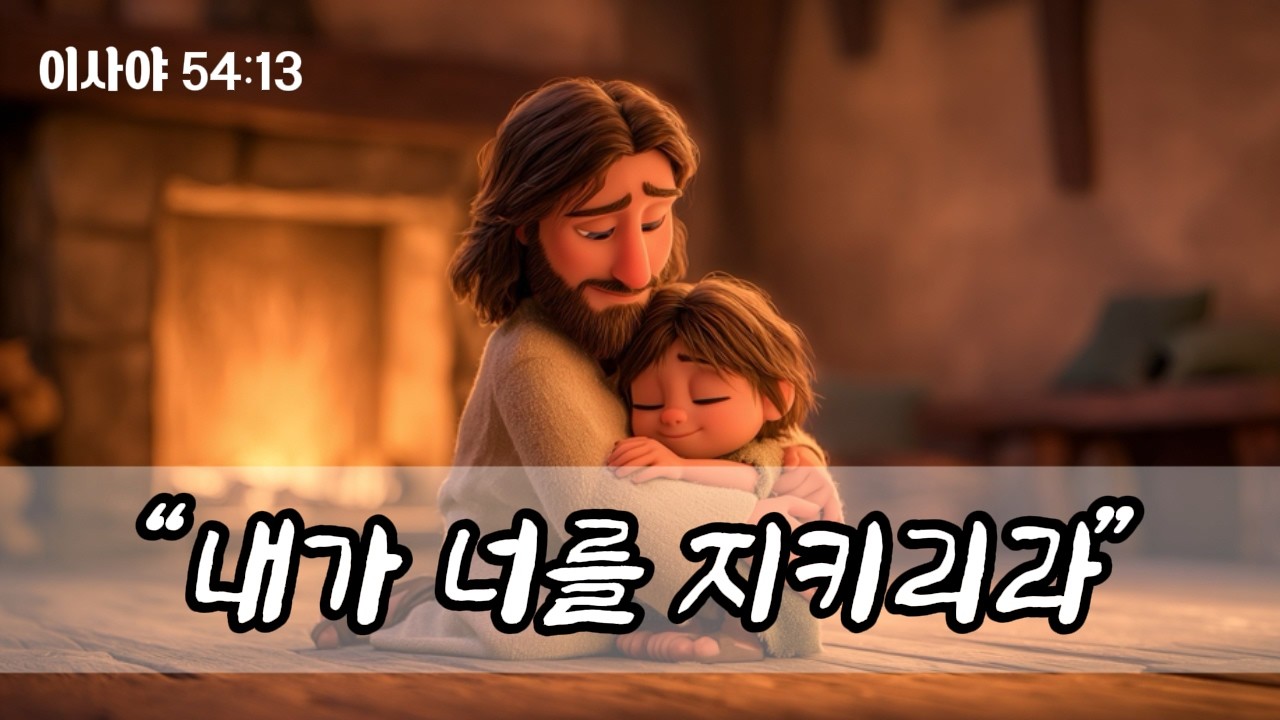 [말씀찬양 이사야54:13] 자녀를 위한 기도 | 네 자녀에게 큰 평강을