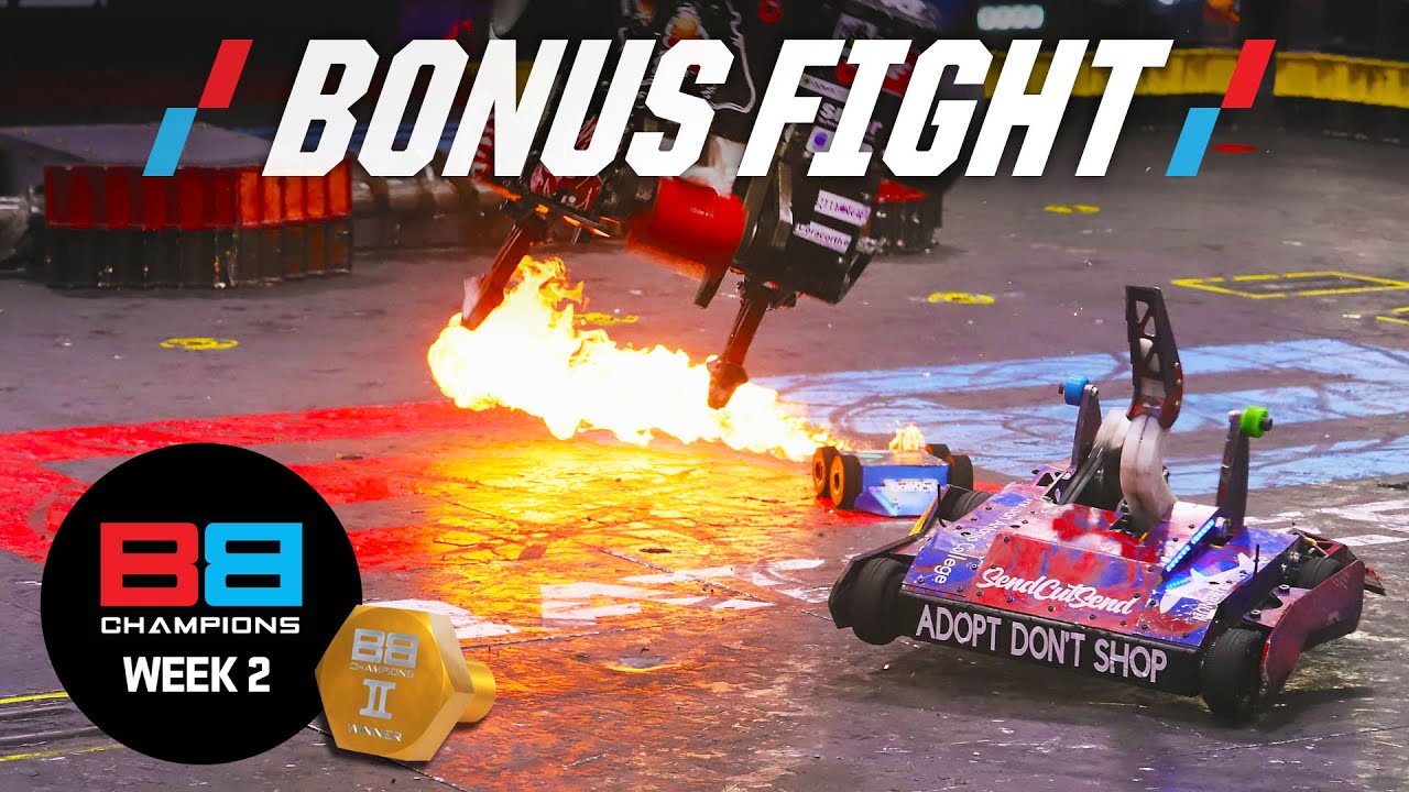 Brutal Endurance Fight From The Start | Black Dragon Vs Madcatter | BattleBots