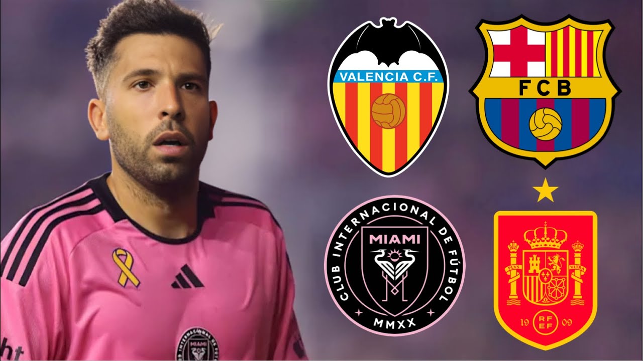 Jordi Alba | First & Last Goal For Every Team