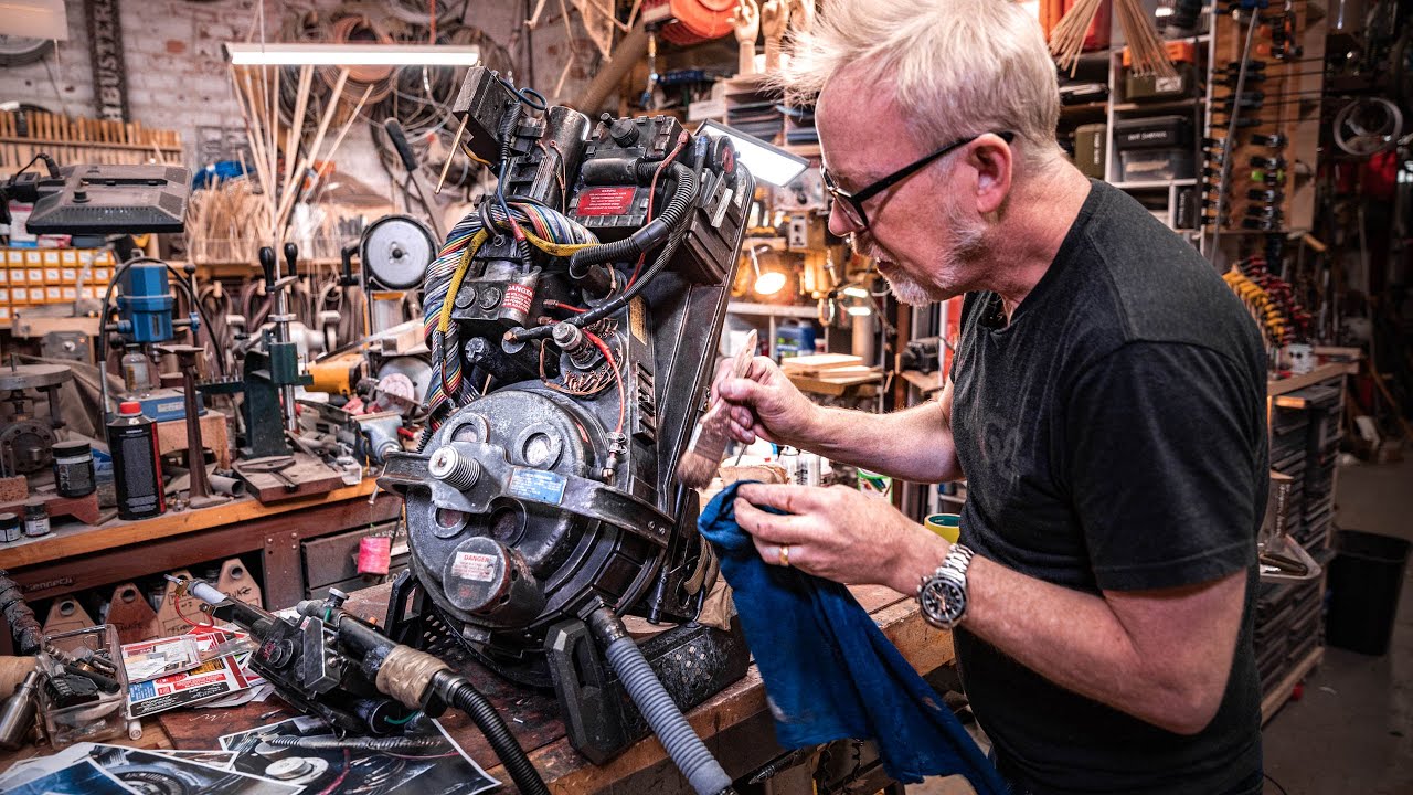 Adam Savage's One Day Builds: Hasbro Proton Pack Upgrades!