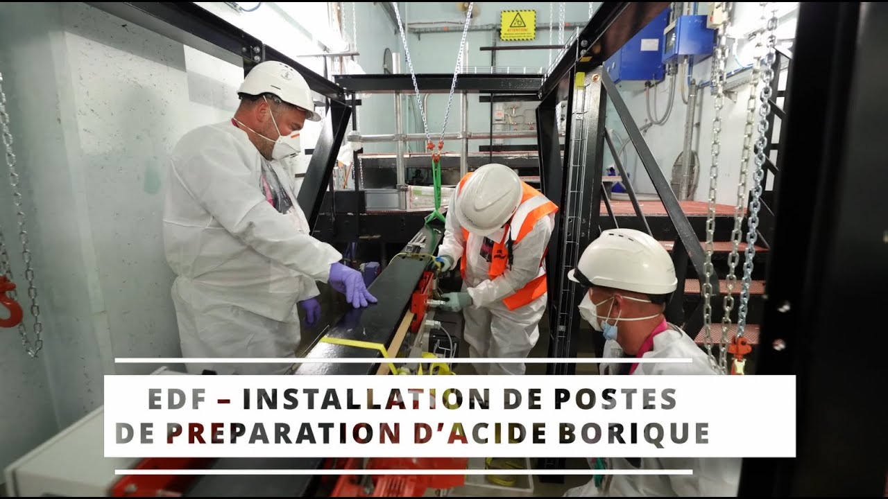 FILM ACIDE BORIQUE   Cegelec CEM   17 10 21