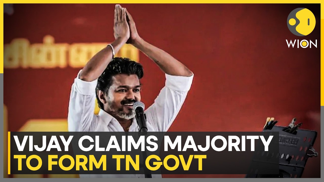 Tamil Nadu Elections: TVK Claims to Secure Majority to Form Govt in Tamil Nadu | WION