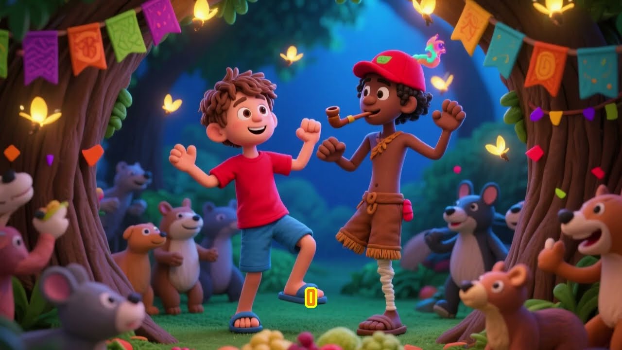 🌟 As Aventuras de Pernão–o Saci Amigão:O Mistério da Árvore Oca | Diversão Garantida para Crianças!✨