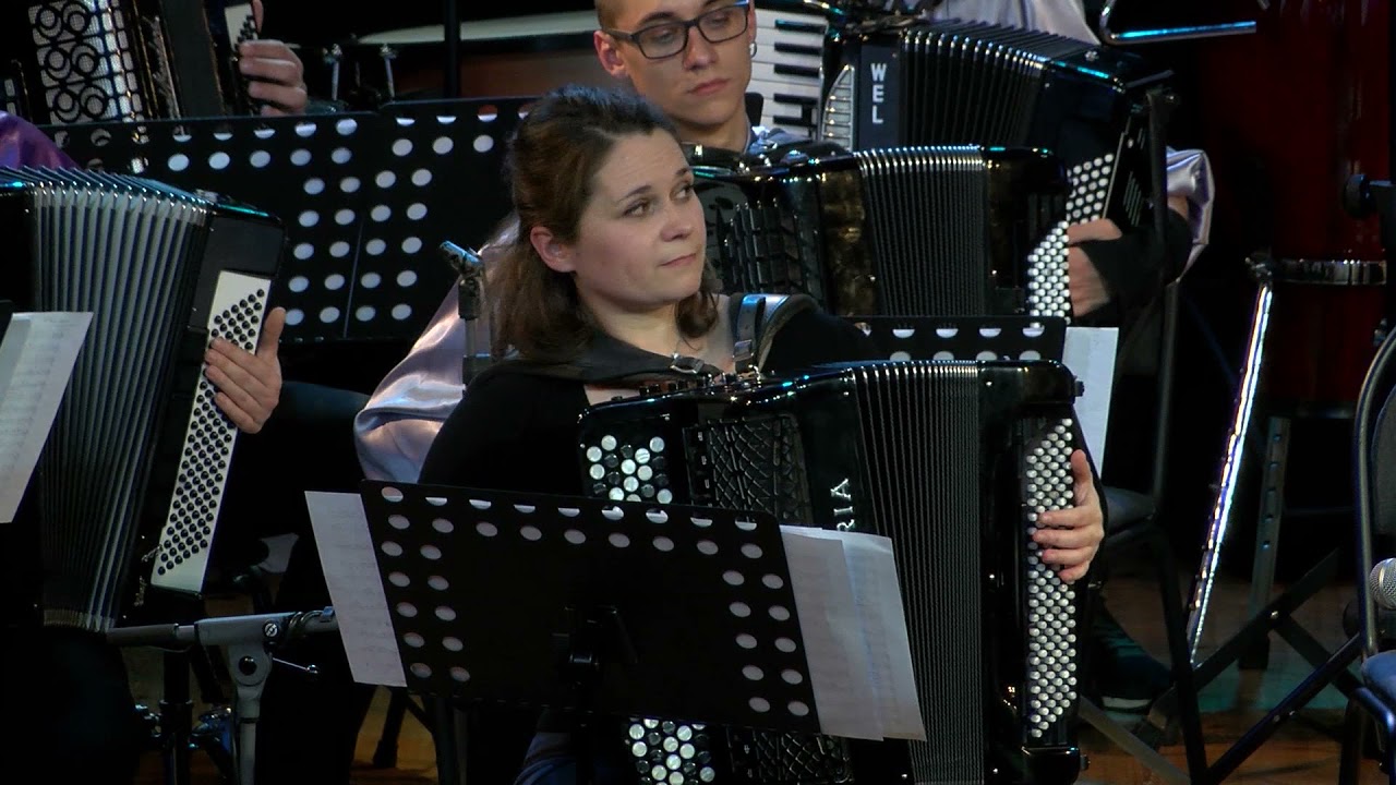 Domi Emorine and Daugavpils accordeon orchestra , 2019
