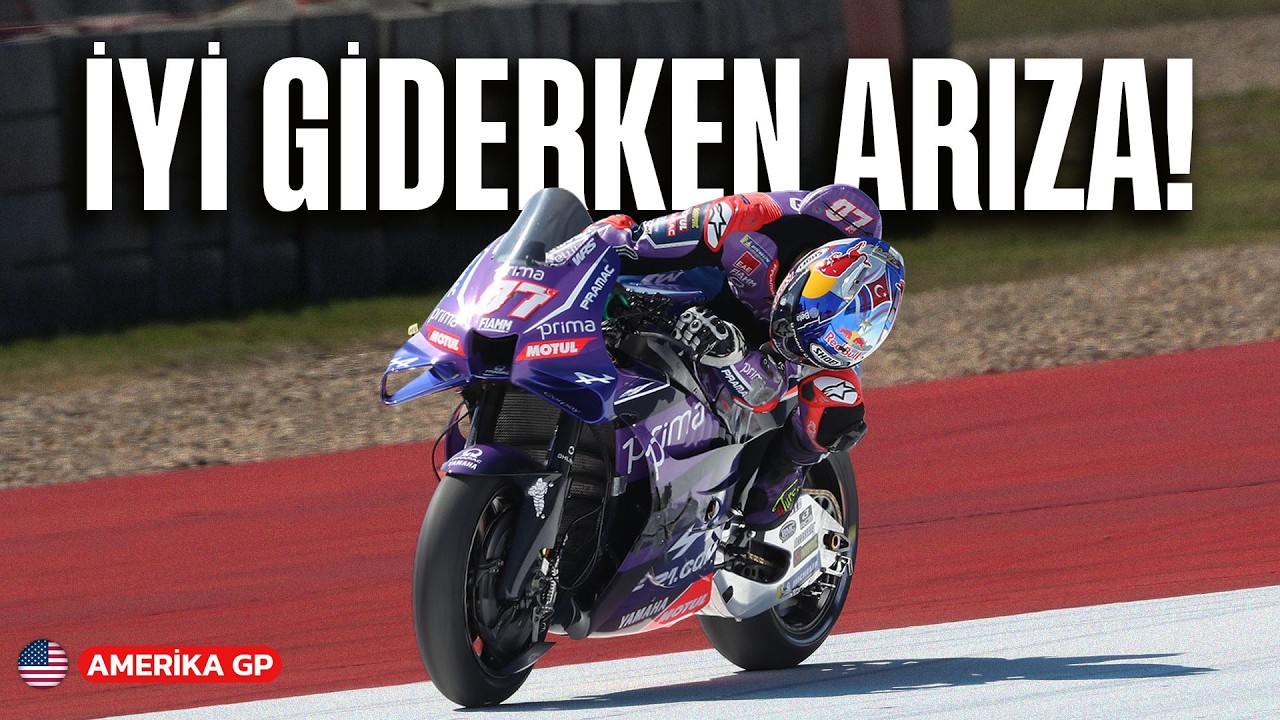 TOPRAK'I MEKANİK ARIZA ENGELLEDİ: MotoGP 2026 Amerika GP Cumartesi - MotoGP Defteri