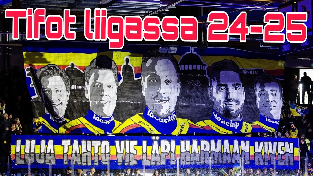 Liigakauden 24-25 Kaikki Tifot!