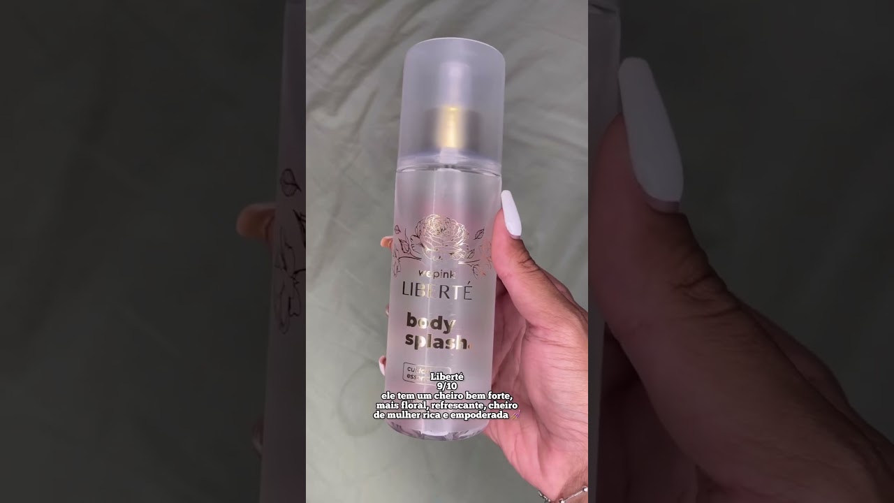 Avaliando os body splash da @wepink_br 🛍️✨ #feedshorts #shorts #perfume #wepink