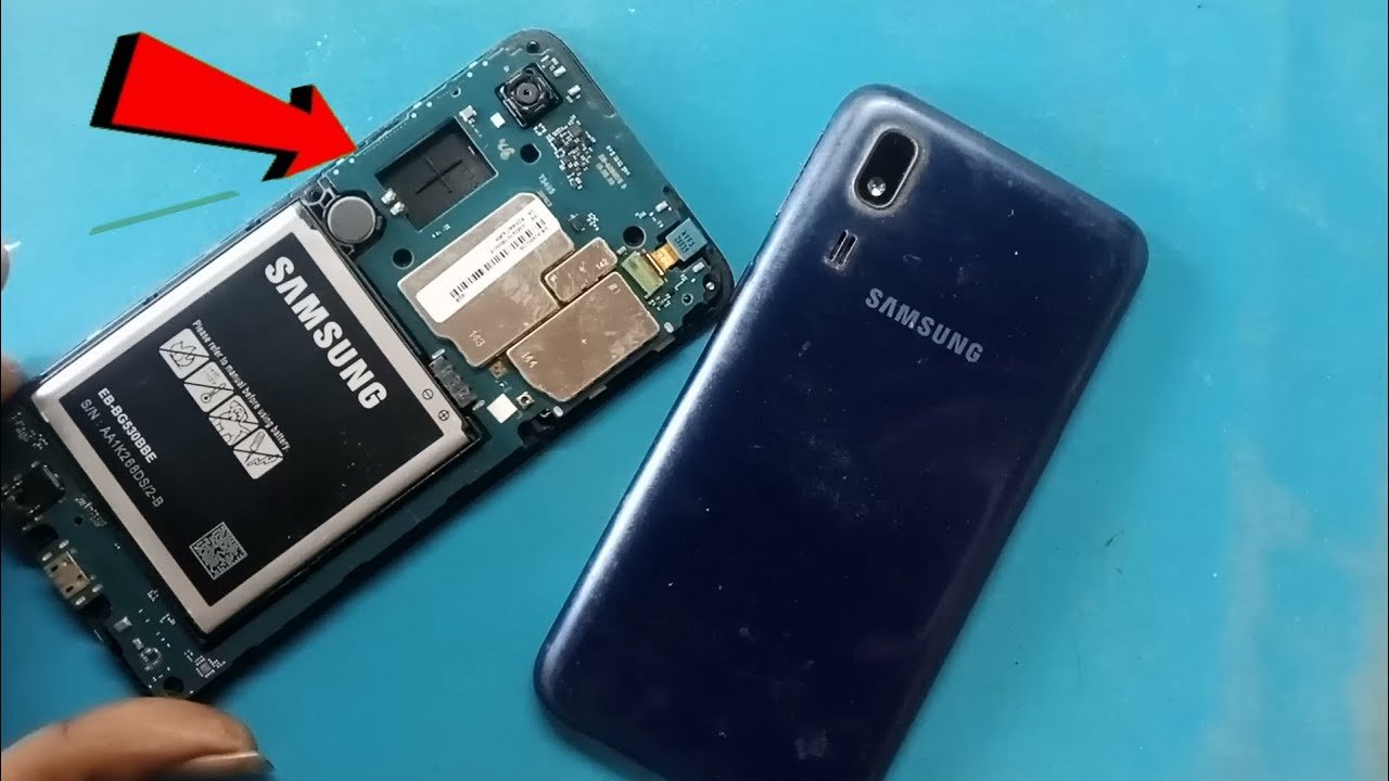 how to open Samsung galaxy A2 a260 disassembly / back panel open/ battery replacement/ not charging