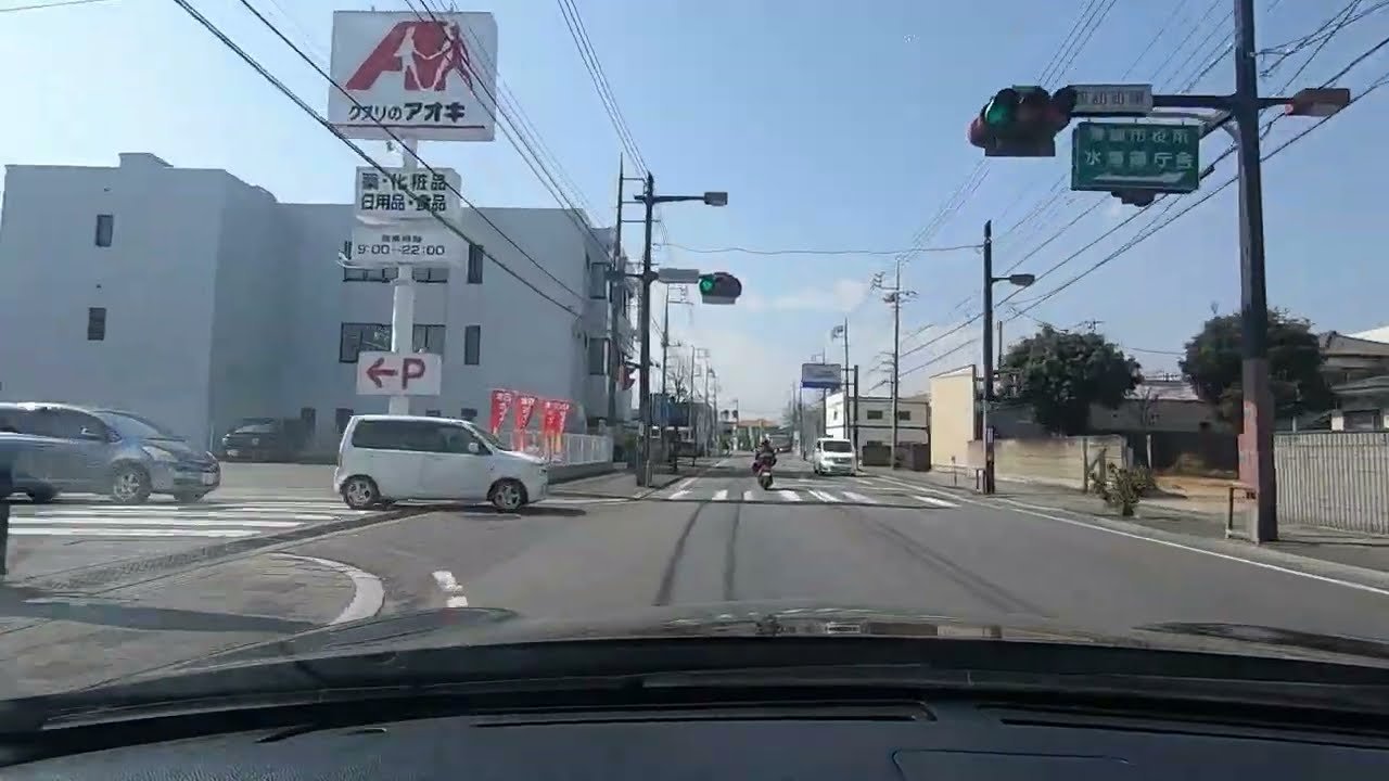 【車載動画】水海道駅周辺を走る！関東鉄道常総線　茨城県常総市　2022年