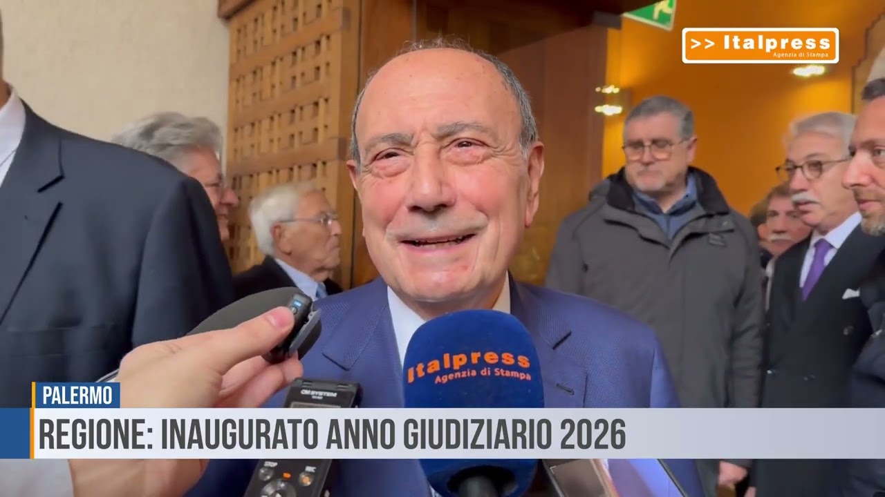 Palermo: Regione: inaugurato anno giudiziario 2026
