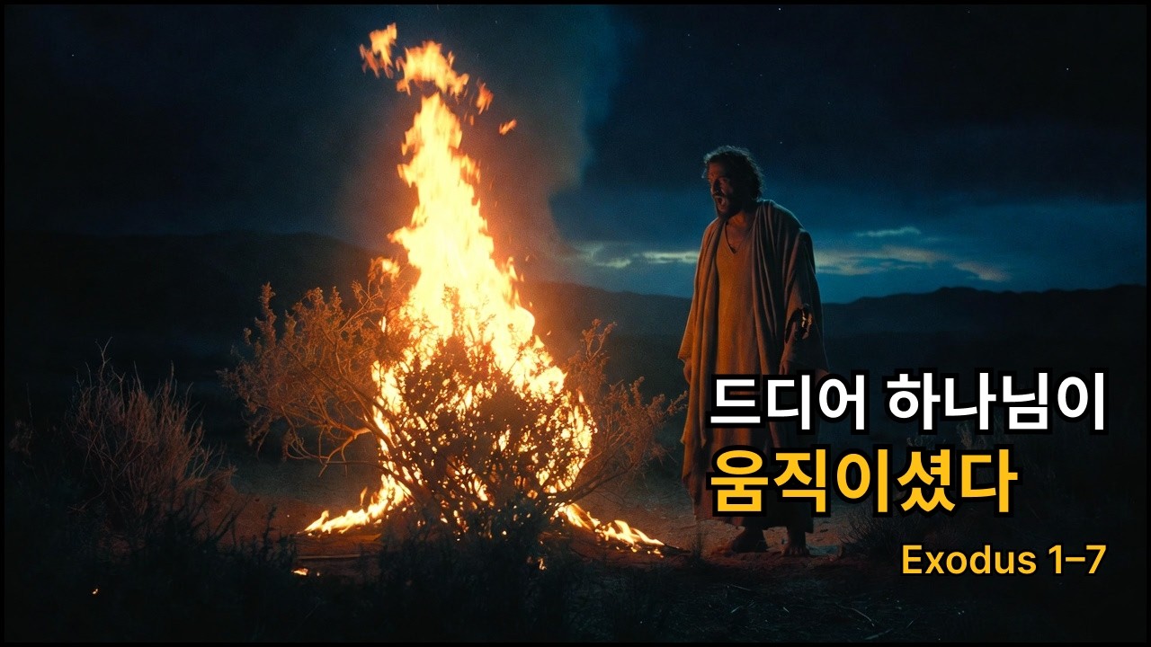 드디어 하나님이 움직이셨다 | 출애굽기 1–7