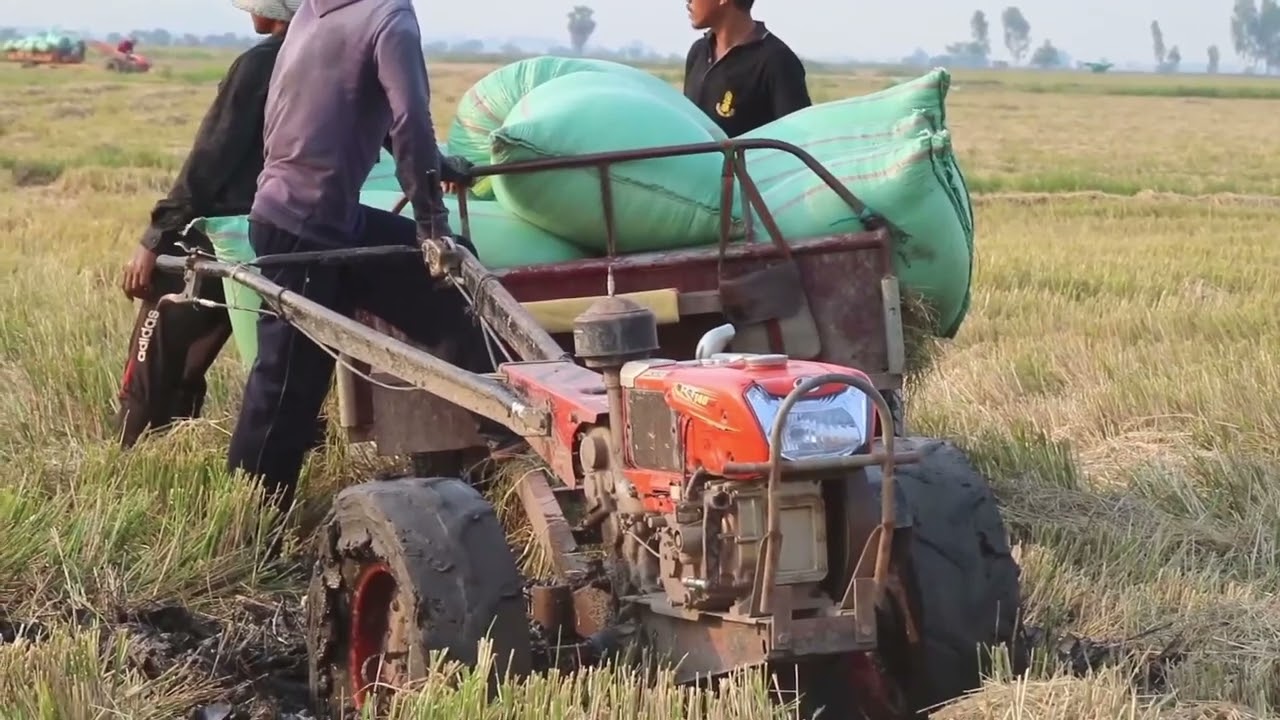 MiniKubota Tractors Stuck In Mud.