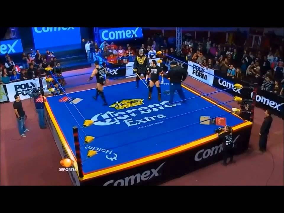 lucha AAA el zorro aparece de entre la oscuridad aguascalientes 2013