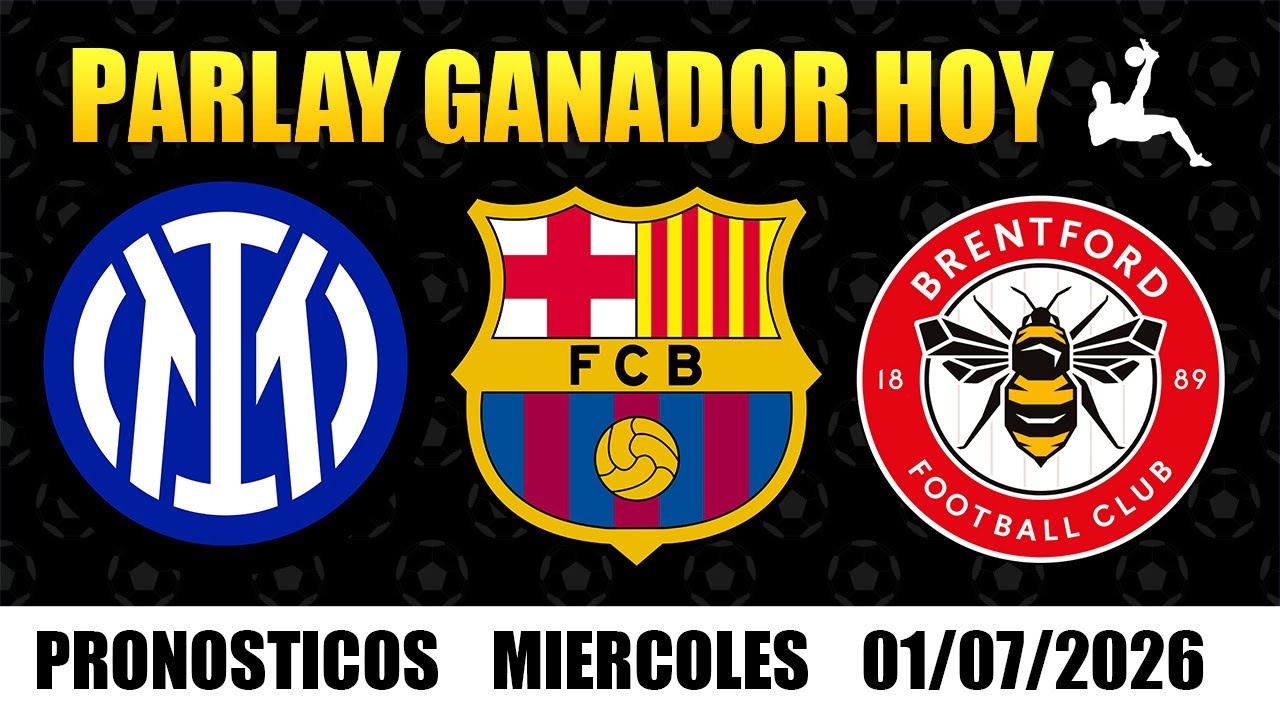 🔥 PRON&Oacute;STICOS DE FUTBOL PARA HOY 7 ENERO 🔥✅ PARLEY GANADOR ✅