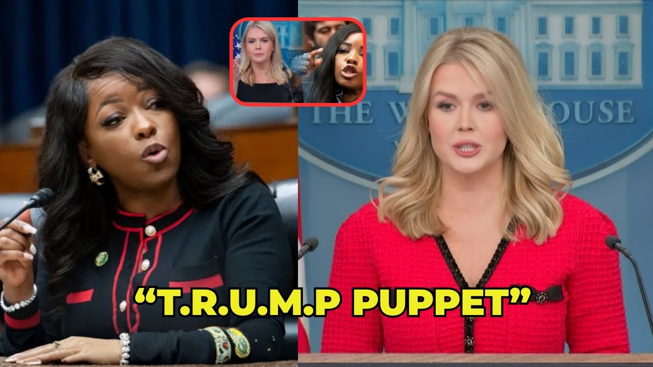 &ldquo;Jasmine Crockett Claps Back at Karoline Leavitt Over Lawsuit &ndash; Congress Erupts in Chaos&rdquo;