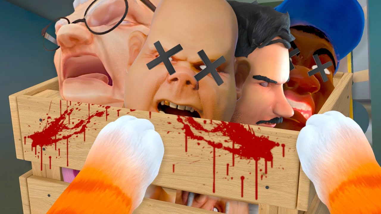 CRAZY CAT Becomes A SERIAL KILLER! - I Am Cat VR