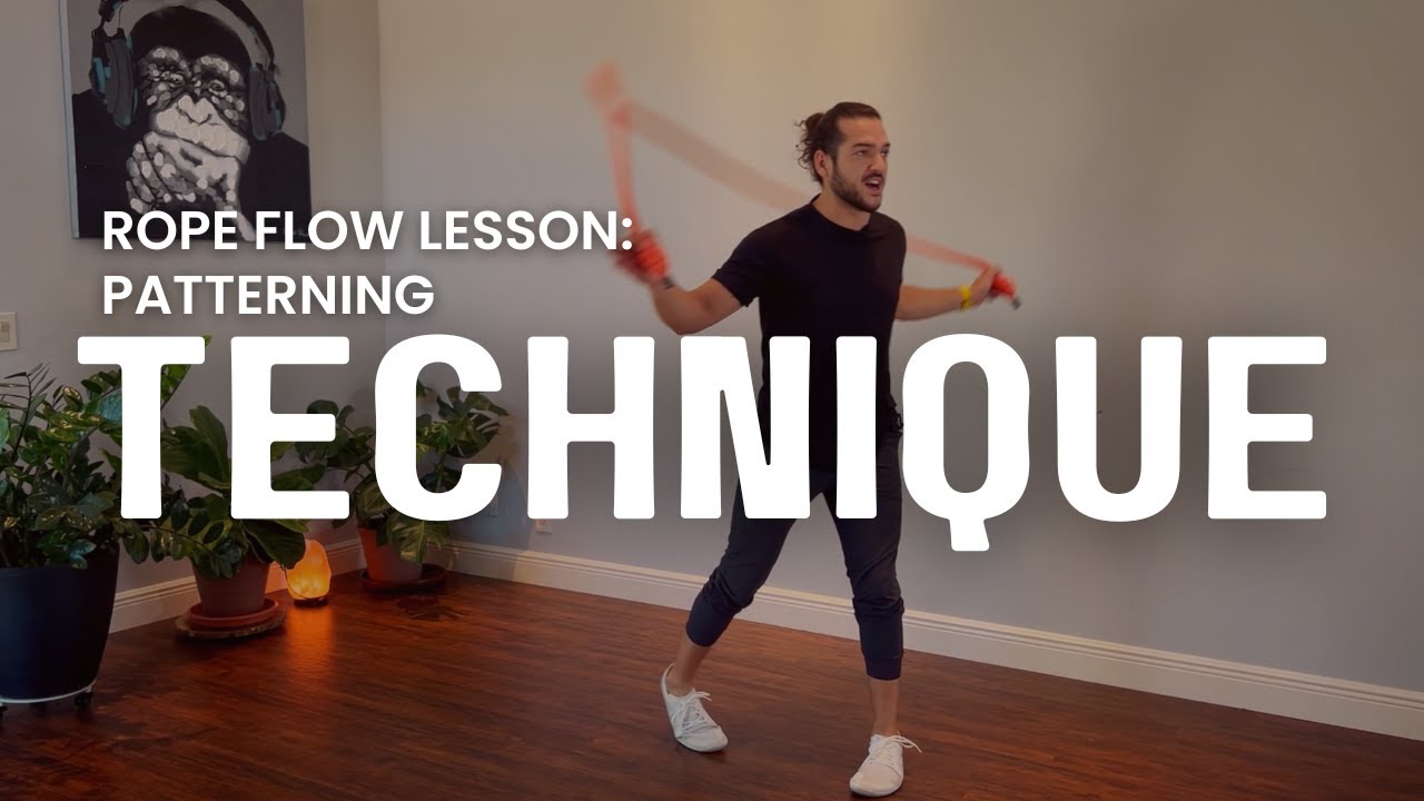 Rope Flow - Beginner Lesson, using PATTERN RECOGNITION to learn new skills!