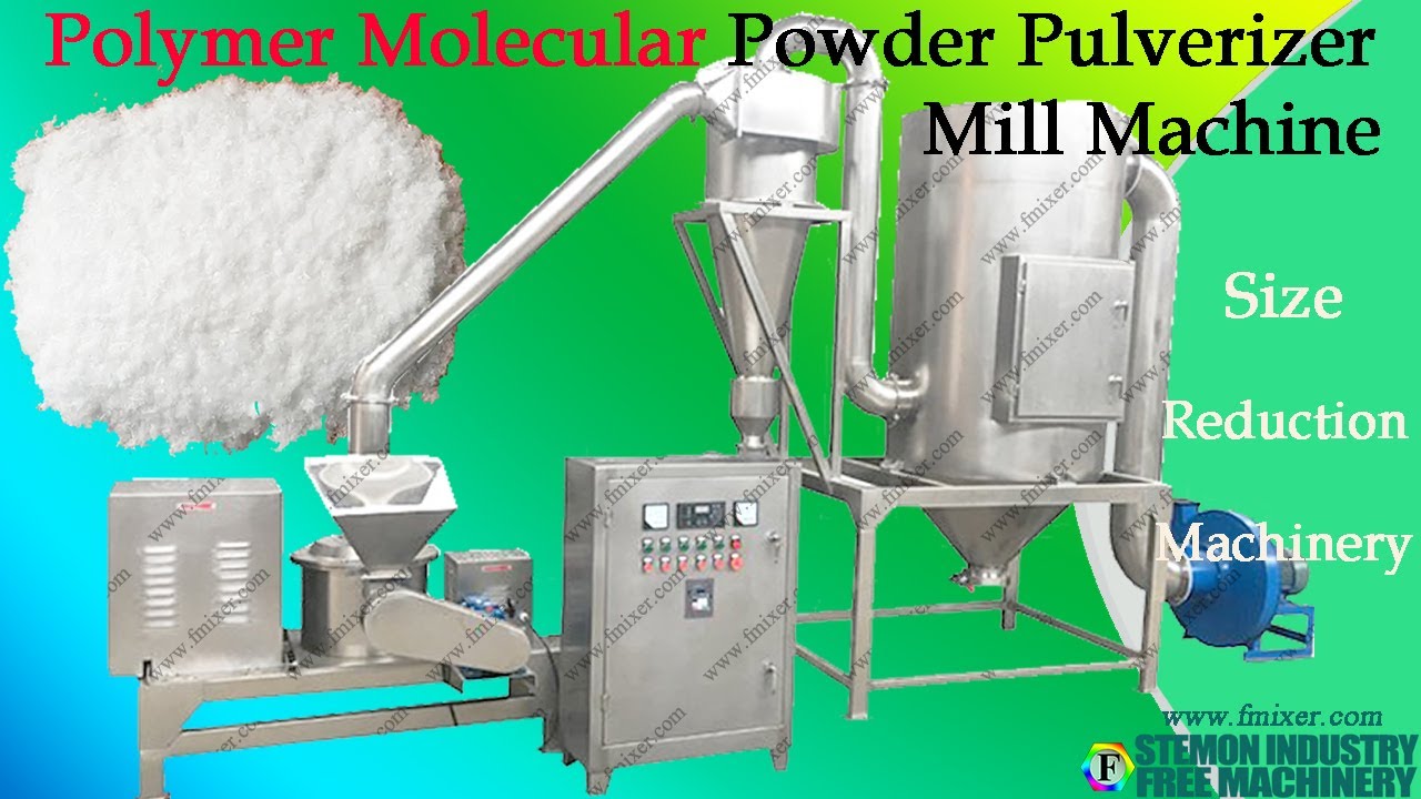 Polymer Powder Pulverizer Machine for grinding molecular into powder┃Offer ACM grinder mill
