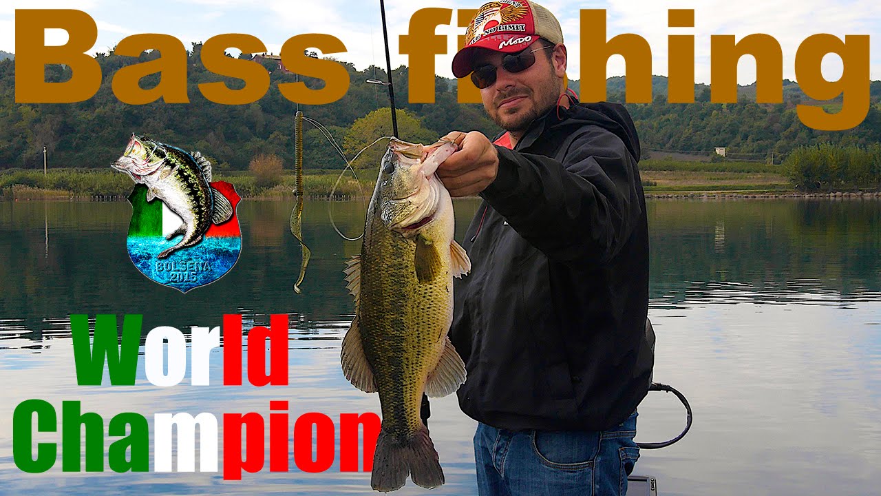 Bass Fishing on Bolsena with the World Champion - 4K