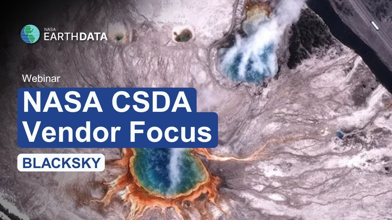 NASA CSDA Vendor Focus—BlackSky