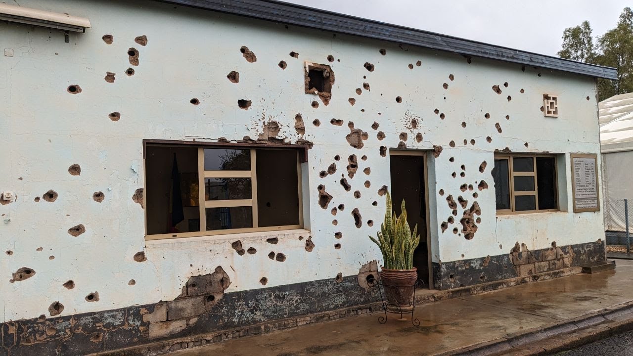 Мемориал бельгийских миротворцев в Кигали