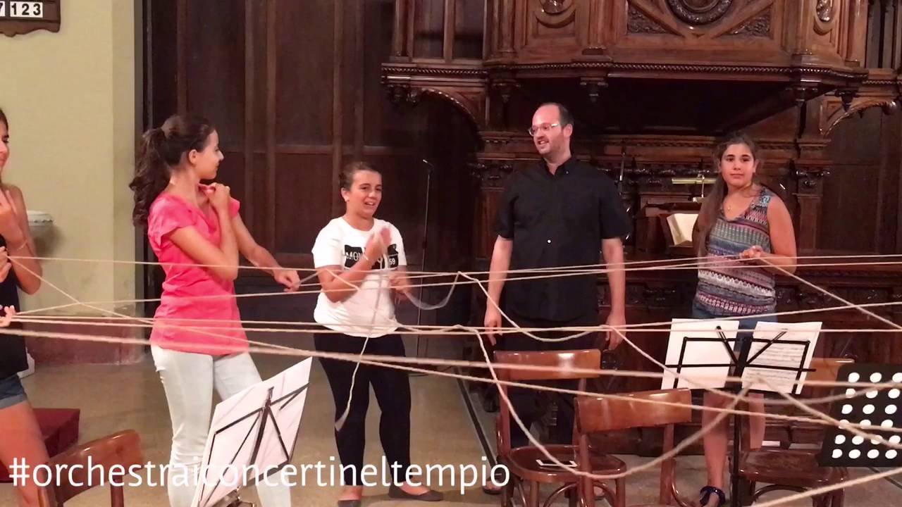 La ragnatela dell'orchestra...