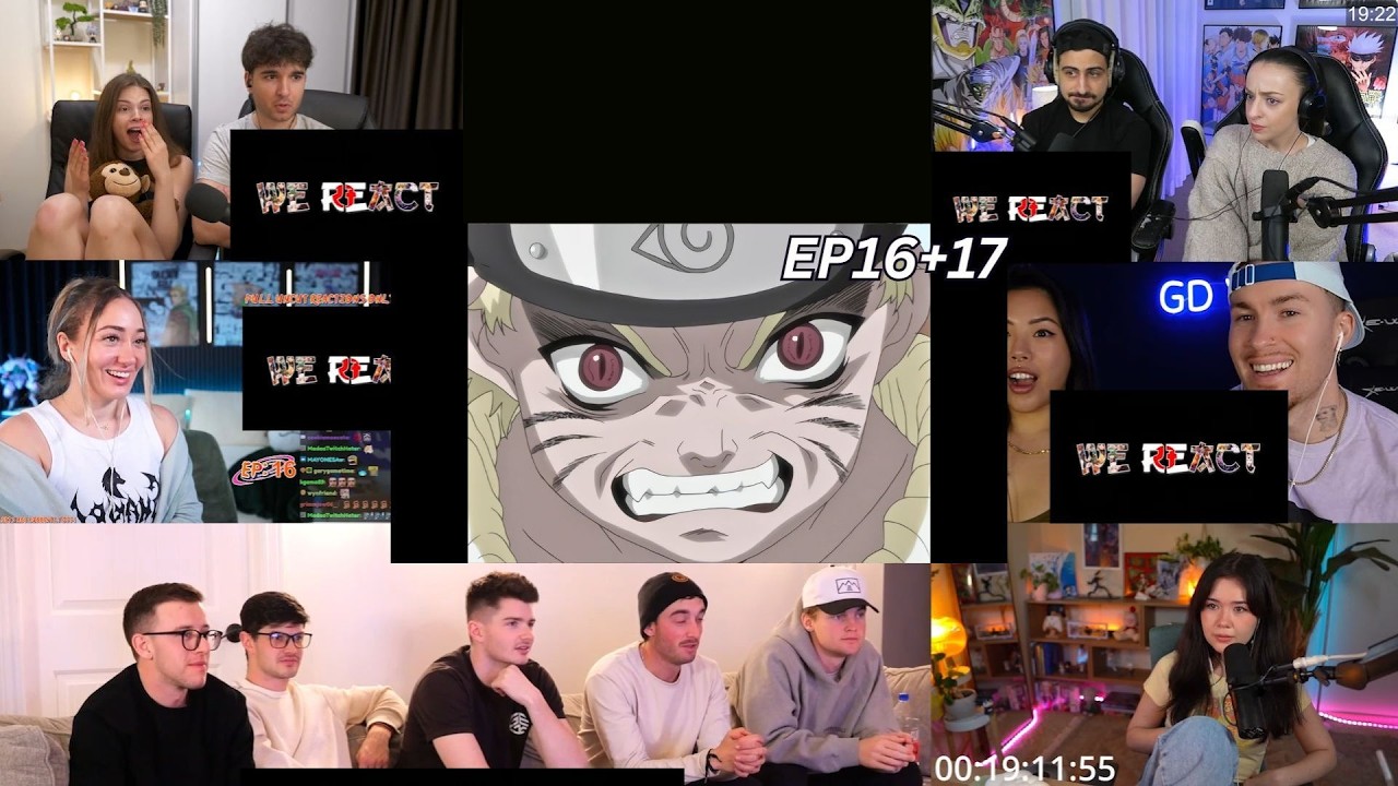 Naruto Episode 16-17 | Reaction Mashup