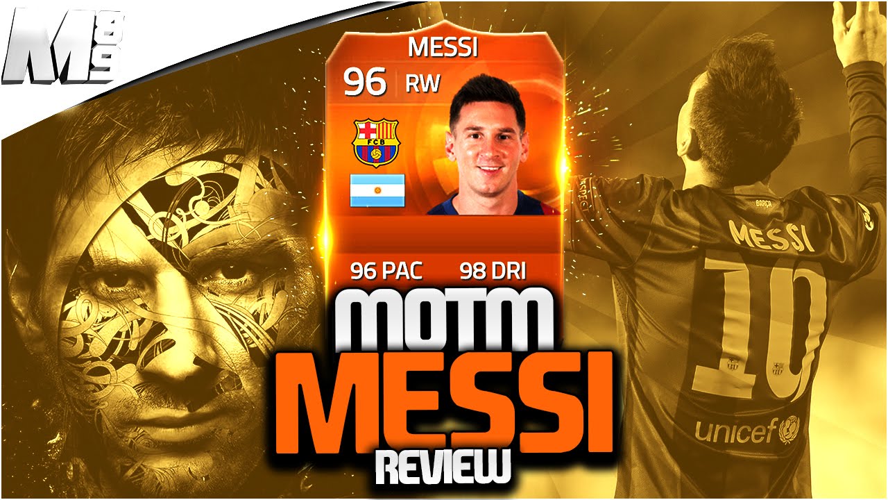 Обзор игрока FIFA 15 MOTM MESSI (96) Обзор игрока FIFA 15 Ultimate Team + статистика в игре