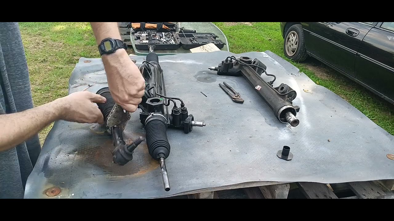 1998-2000 Ford Ranger 2.5  2wd Steering Rack Prep & Install with alignment (sort of)