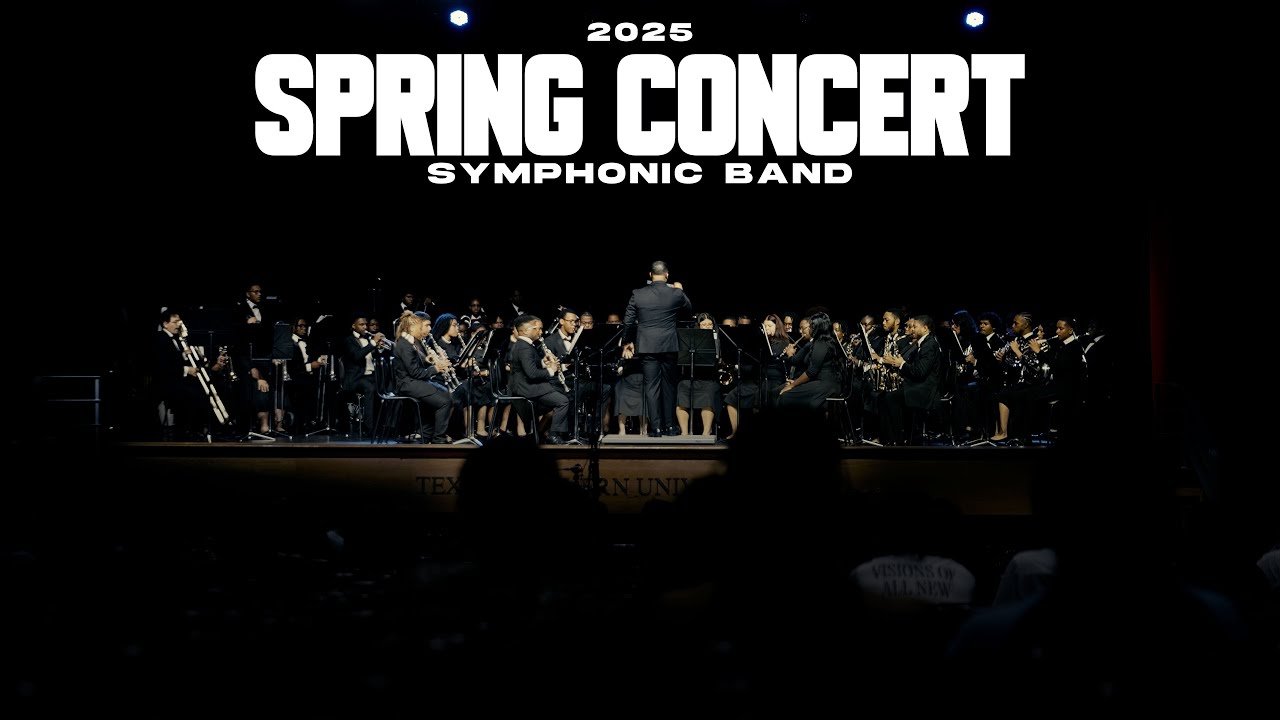2025 Spring Concert | Symphonic Band | Texas Southern University