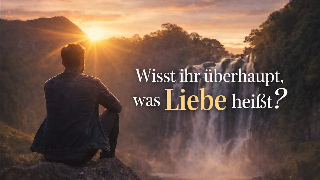 Wisst ihr überhaupt, was Liebe heißt? 