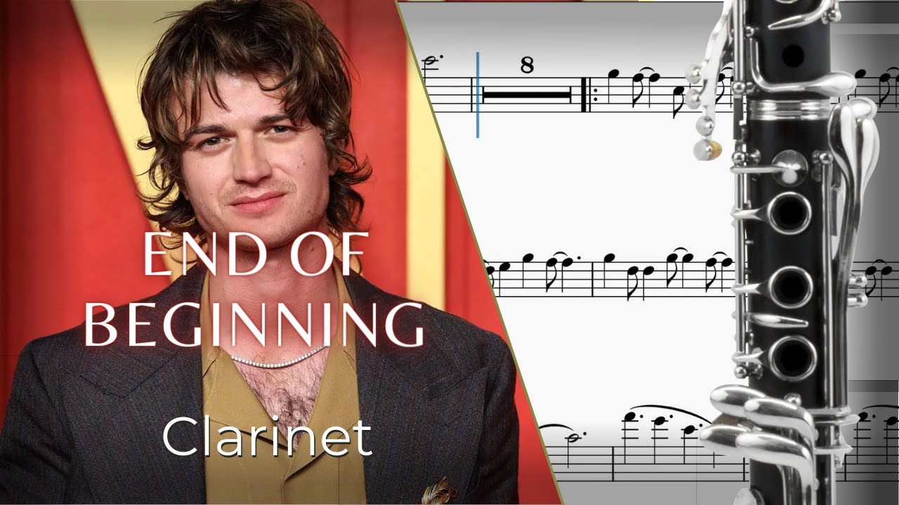 End of Beginning – Clarinet Sheet Music | Djo (Scrolling Score)