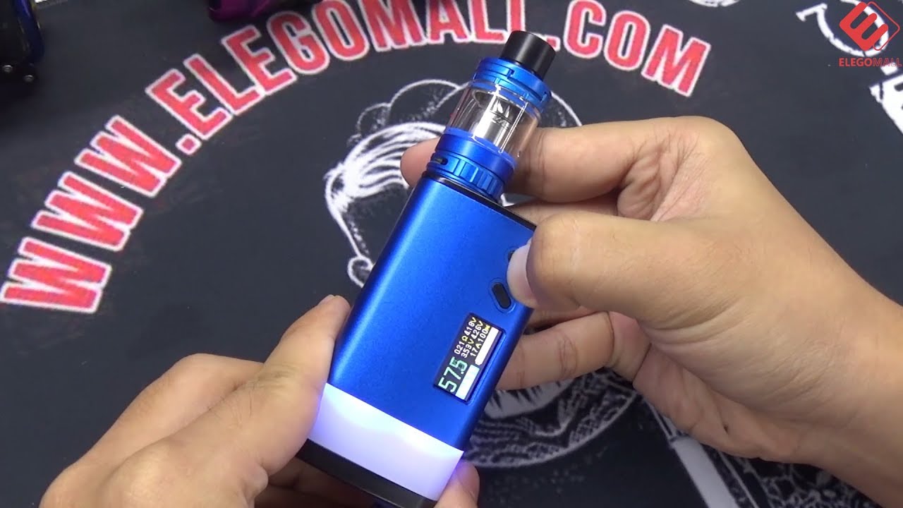 Sigelei Fuchai GLO 230W Kit, lights up and vape on!