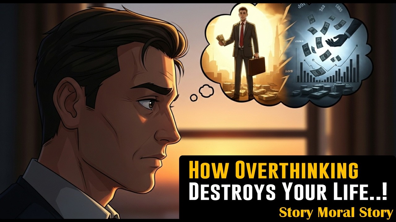 99% People Overthink Like Him And Ruin Their Own Life | Life Changing Moral Story