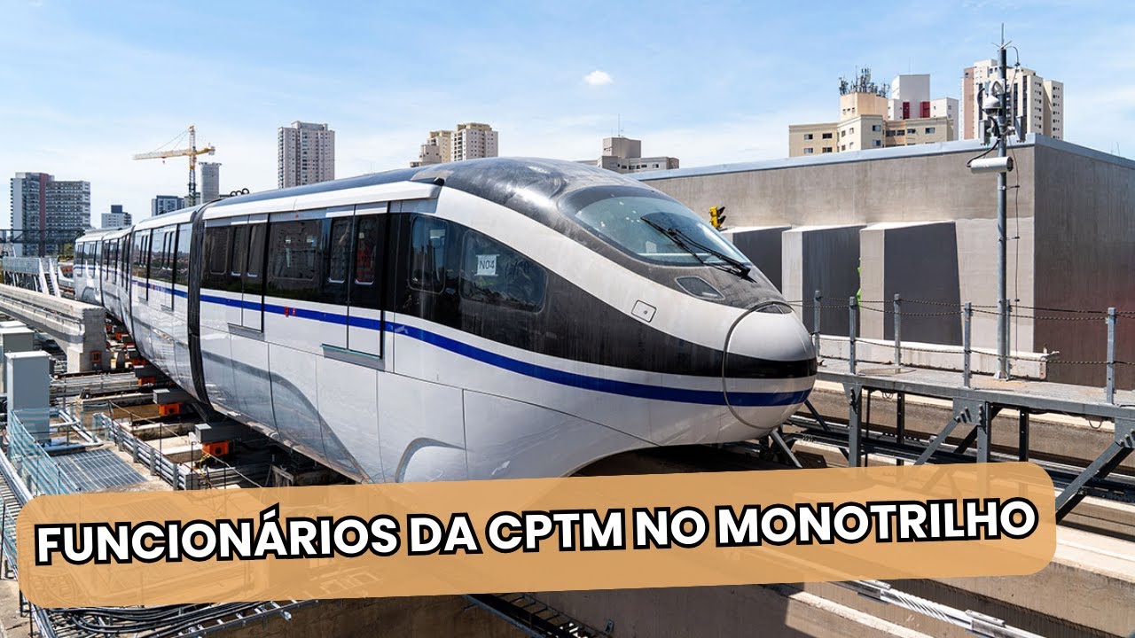 FUNCIONÁRIOS DA CPTM SÃO TRANSFERIDOS PARA A LINHA 17-OURO