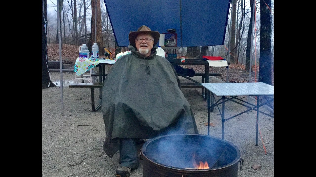 Tent Camping in the Rain