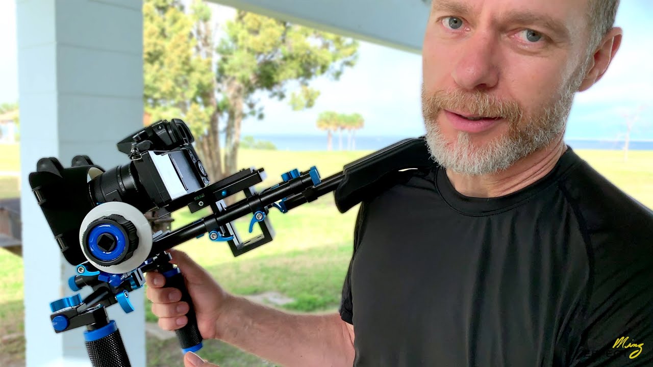 Neewer Shoulder Rig Stabilizer Review—Panasonic GH4—Ming Effect Review