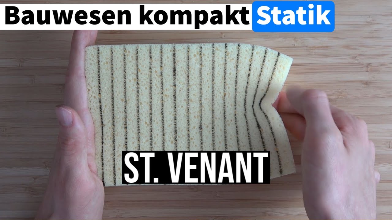 Prinzip von St. Venant - Statik - Bauwesen kompakt