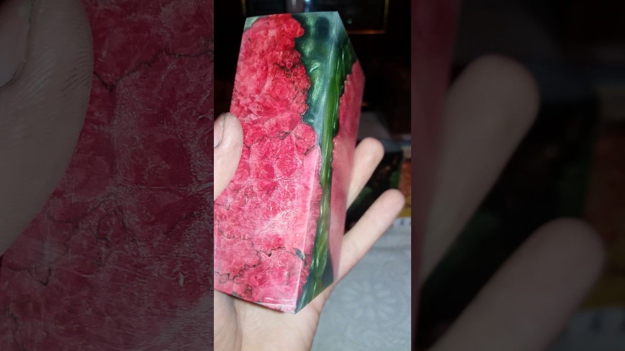 Box mod hybrid stabilized wood. Polymerica
