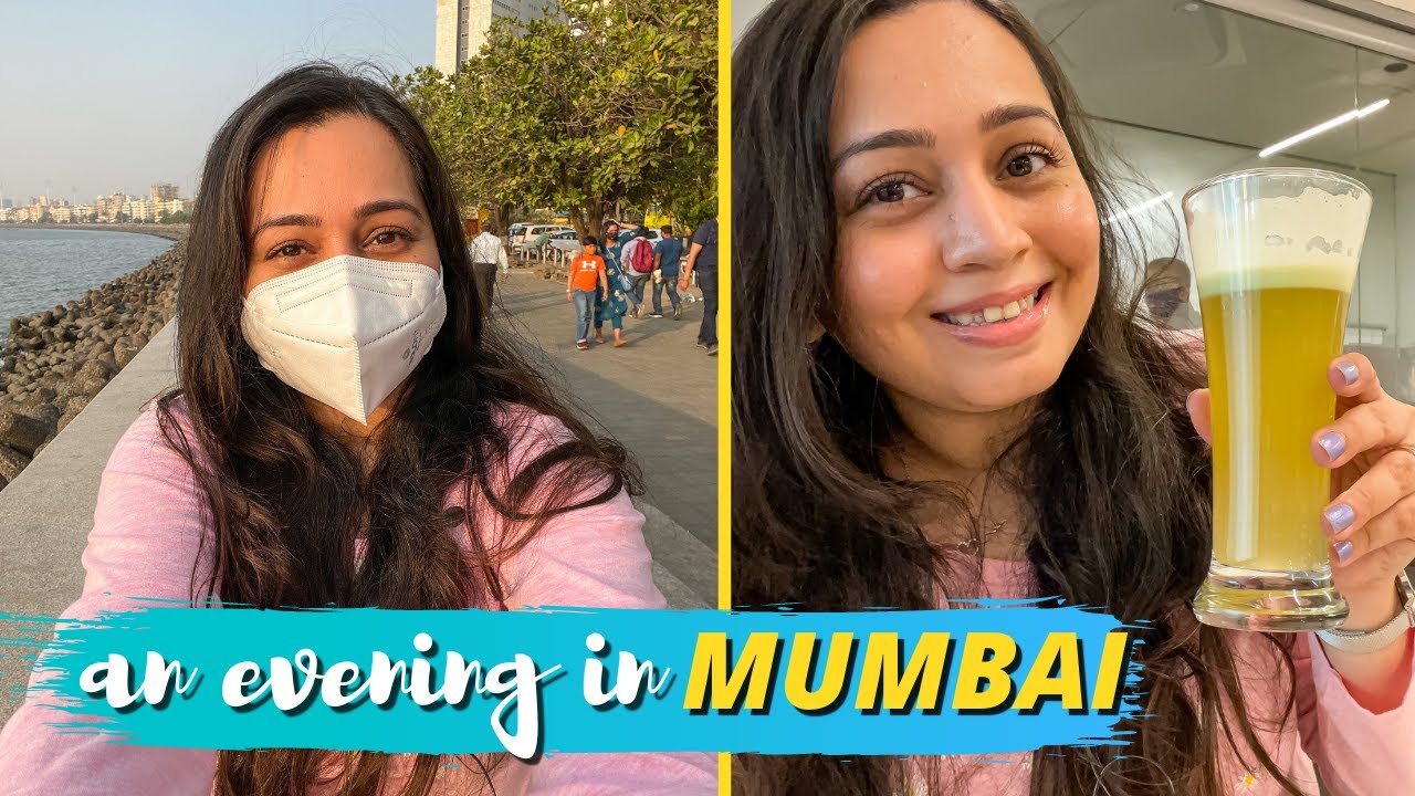 VLOG: Nariman Point, Gujarati food in Mumbai, Shopping, Street Style Dinner | An evening in Mumbai