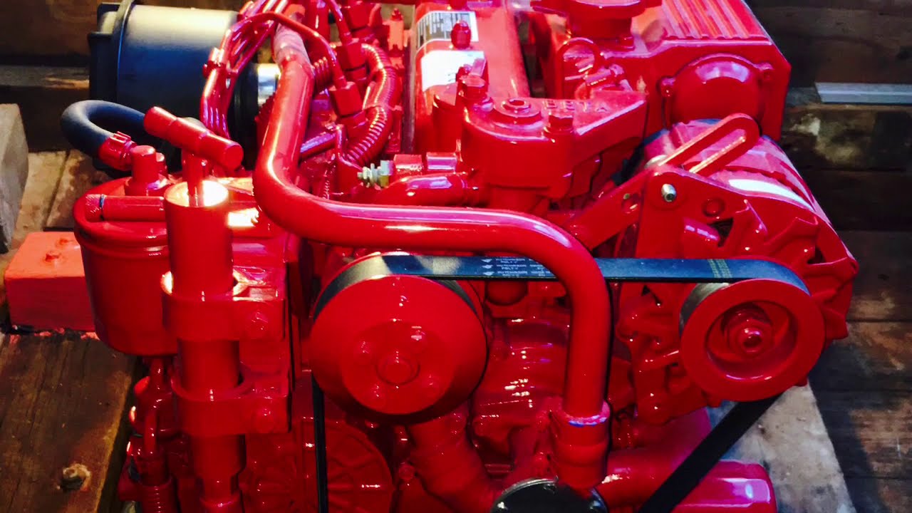 Beta marine engine installation