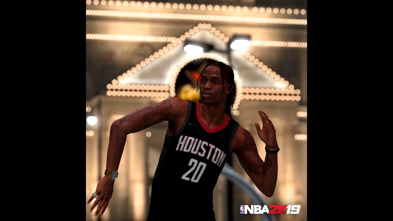 NBA 2k19 - How to look like Travis $cott (Face Creation) LaFLAME!🔥🔥