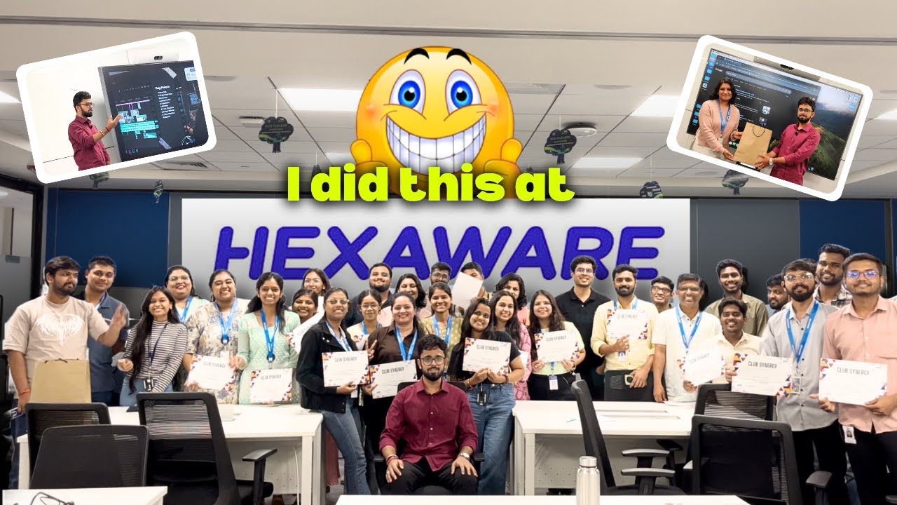Corporate Speaker for a Day – Come With Me to Hexaware!🎬