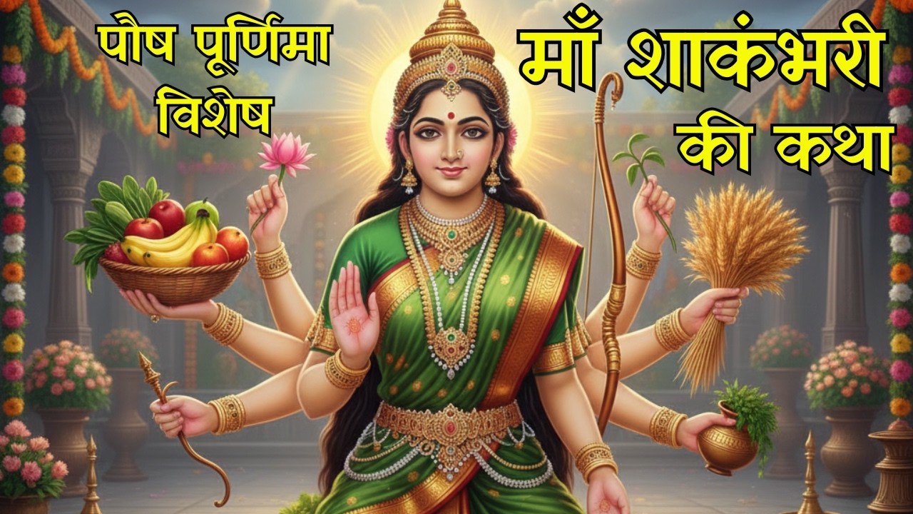 माँ शाकंभरी की अद्भुत कथा | पौष पूर्णिमा का रहस्य | Maa Shakambhari Katha