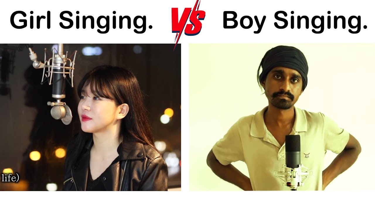 Girls Singing Vs Boys Singing #memes #meme
