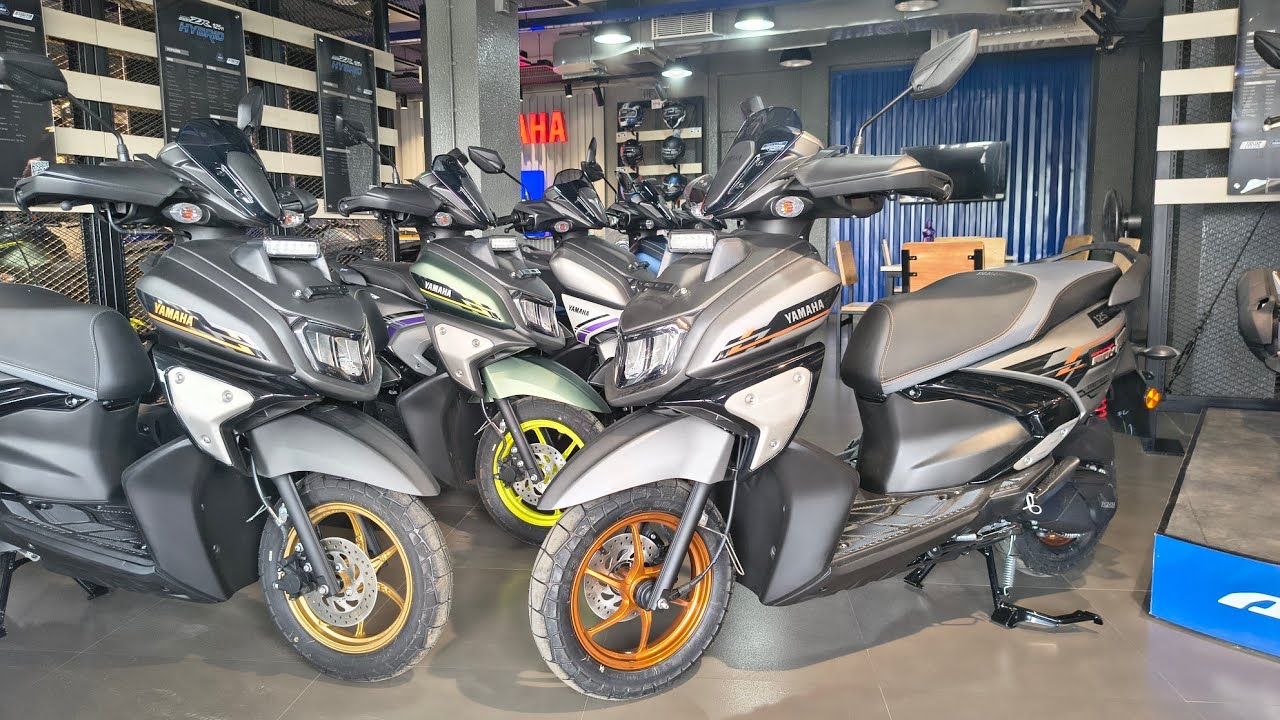 YAMAHA RAY ZR STREET RALLY HYBRID 125cc NEW UPDATE COLOUR 2025🔥LIGHT GREY METALIC।DETAILED REVIEW ।।