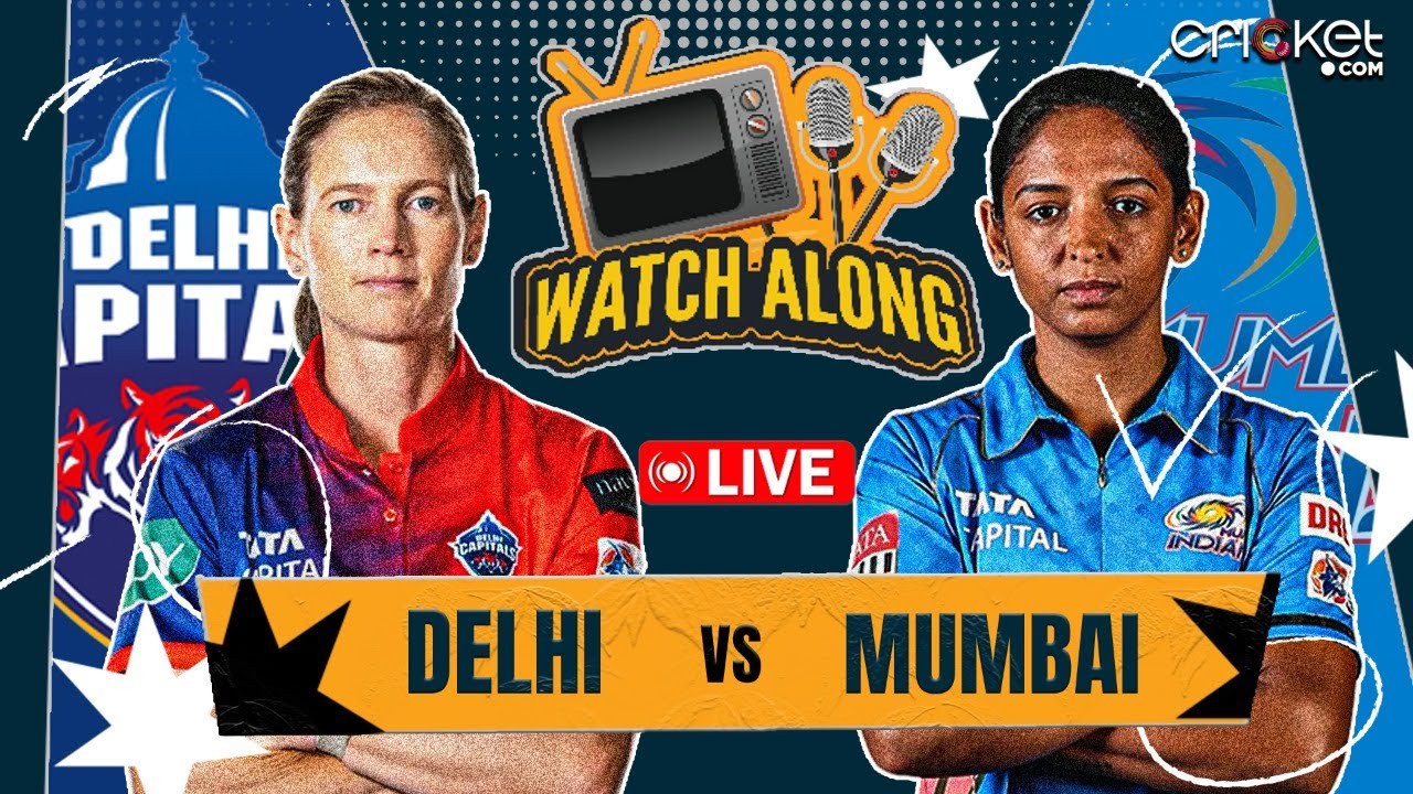 🔴LIVE🔴 I  Delhi Capitals vs Mumbai Indians I WPL Watchalong