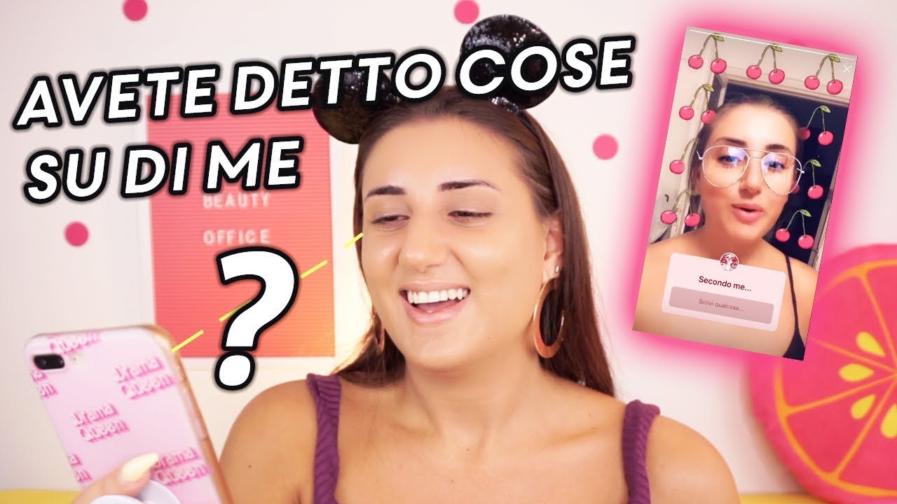 AVETE DETTO COSE ASSURDE SU DI ME... SARANNO VERE? 😱 CHIT CHAT GRWM | the Lady