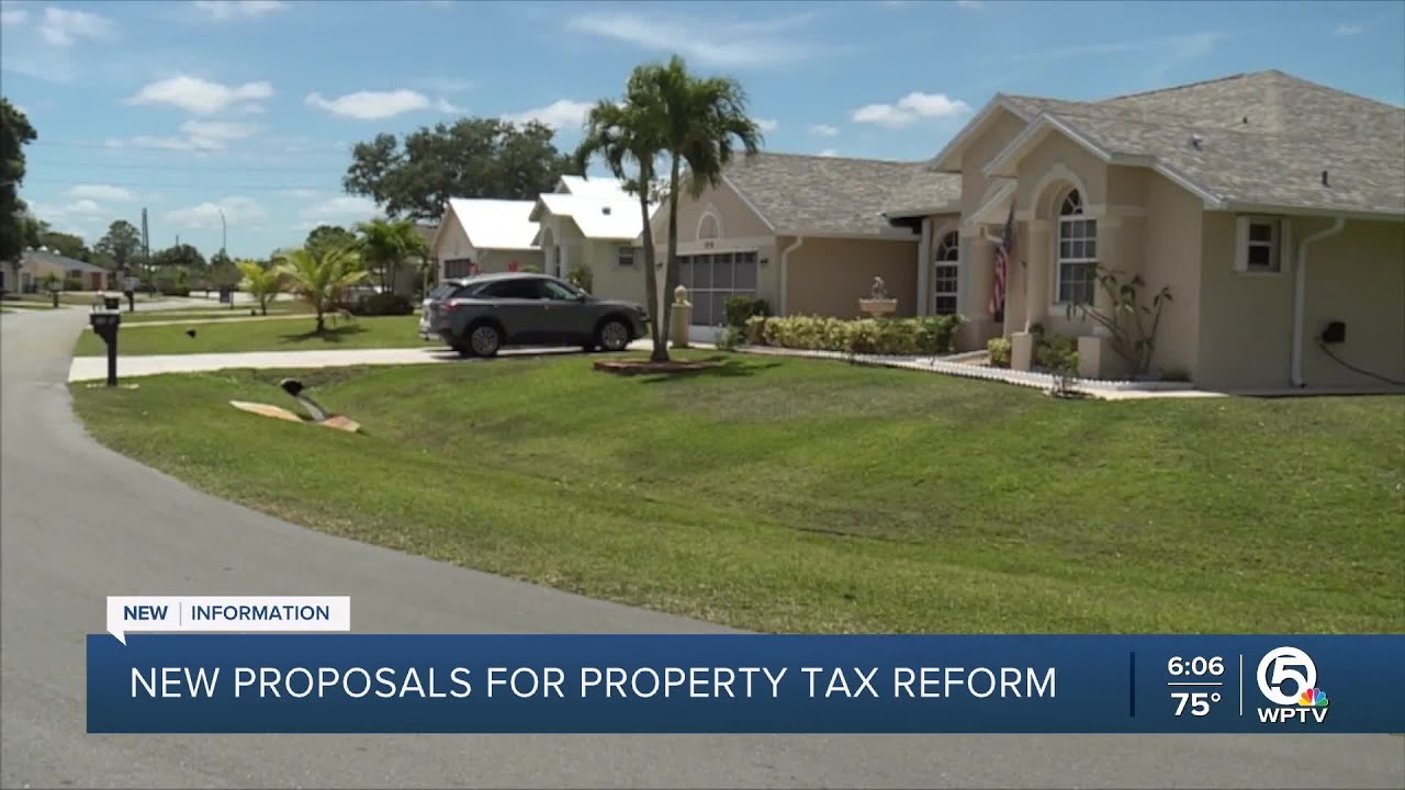 State senator from Palm Beach County introduces 5 bills to cut property taxes in Florida