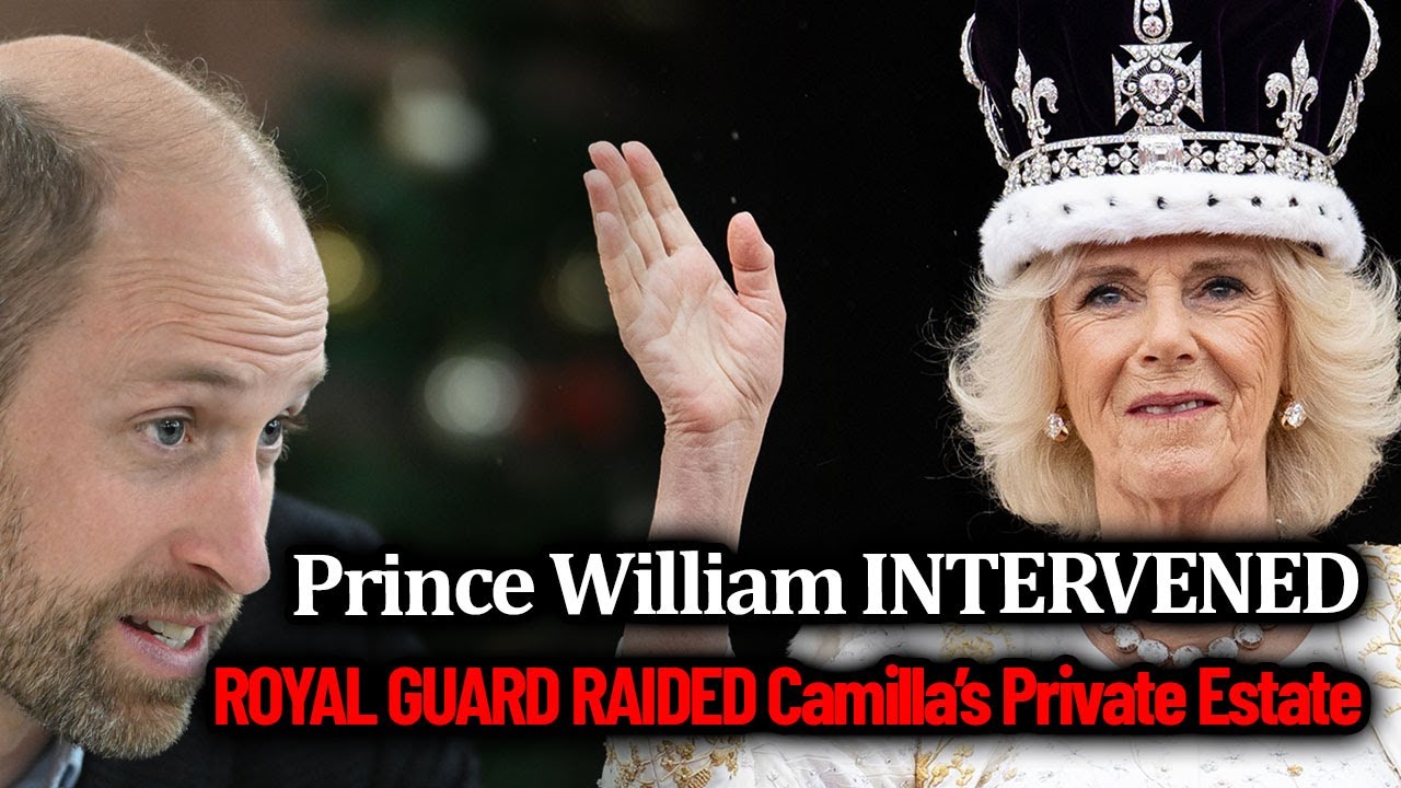 ROYAL GUARD RAIDED Camilla’s Estate as Prince William Intervened for the Queen’s Lost Jewels